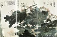 探索潘天寿与张大千荷花作品的风格差异